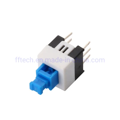 Factory Supply 7*7mm 5.8*5.8mm 8*8mm Push Button Switch Latch Push Switch for Electronic Product